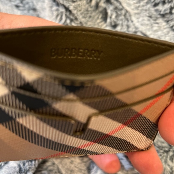 Burberry Check Card Case - Picture 3 of 6